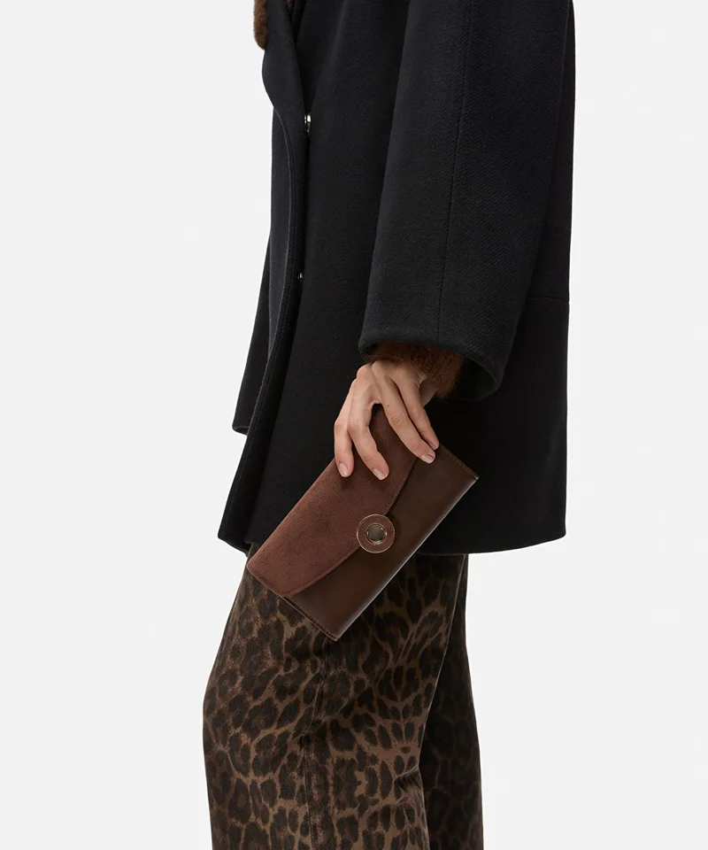 ابيكول Contrast Flap Wallet